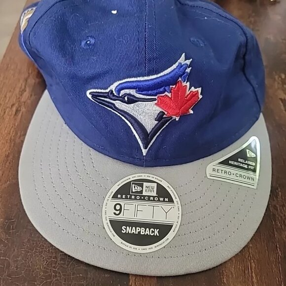 New Era MLB Toronto Blue Jays Genuine Merchandise 9FIFTY Snapback M/L HAT CAP - Picture 8 of 8